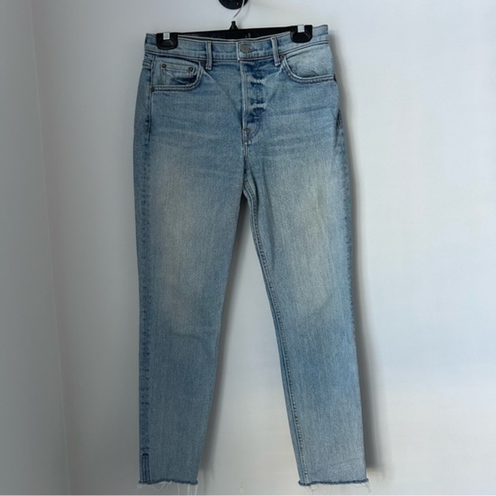 Revolve GRLFRND Karolina High Rise Crop Jeans